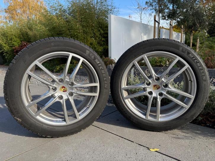 Porsche  Cayenne hybrid wintrrwielen set 20 inch, Auto-onderdelen, Banden en Velgen, Banden en Velgen, Winterbanden, 20 inch, 305 mm