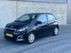 Peugeot 108 1.0 e-VTi Active 5 DEURS+138.000 KM NAP+APPLE CA, Voorwielaandrijving, Euro 5, Stof, Zwart