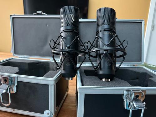 Twee maal Audix C-111,  vintage groot membraan studio mic, Muziek en Instrumenten, Microfoons, Zo goed als nieuw, Studiomicrofoon