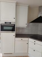 Klassieke/ landelijke keuken, Huis en Inrichting, Keuken | Complete keukens, Ophalen, Gebruikt, Wit, Hoekkeuken