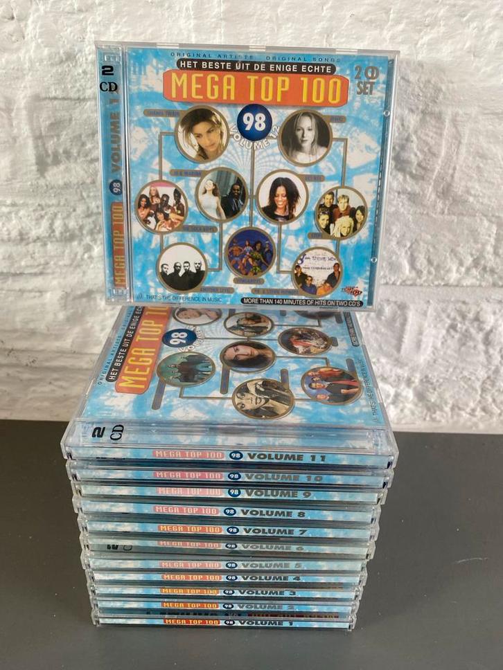 Mega Top 100 '98 - Complete Collectie!, Cd's en Dvd's, Cd's | Verzamelalbums, Zo goed als nieuw, Pop, Boxset, Ophalen