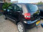 Volkswagen Fox 1.4 55KW 2006 Zwart, Auto's, Voorwielaandrijving, 15 km/l, 74 pk, 4 cilinders