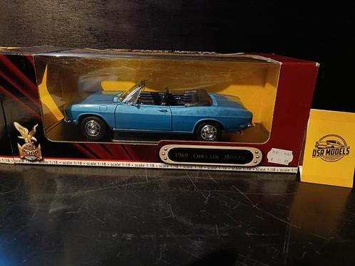 1:18 Chevrolet Corvair Monza, Hobby en Vrije tijd, Modelauto's | 1:18, Zo goed als nieuw, Auto, Overige merken, Ophalen of Verzenden