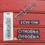 Citroën Chevrons - 2cv6 club en SAURER plaatjes, Ophalen of Verzenden, Nieuw, Citroën