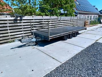 Hulco Medax-3 PlateauAanhangwagen 500 x 200cm Top Staat!! beschikbaar voor biedingen