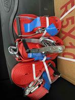 Spanbanden 5000/10000kg, Doe-het-zelf en Verbouw, Lieren en Takels, Ophalen of Verzenden, Zo goed als nieuw