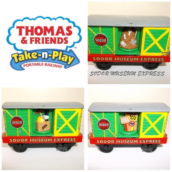 Thomas de Trein Take n Play, Sodor Museum Express, Kinderen en Baby's, Speelgoed | Thomas de Trein, Gebruikt, Ophalen of Verzenden