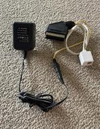 Adapter met scart en telefoonstekker, Ophalen of Verzenden, Gebruikt