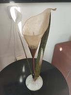 Unieke bloemvormige tafellamp -decoratief en sfeervol, Ophalen, Gebruikt, 50 tot 75 cm, Vintage art deco/ art nouveau