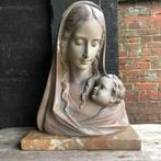 Borstbeeld Maria met kind, Antiek en Kunst, Curiosa en Brocante, Ophalen of Verzenden