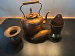 Roodkoperen Ketel, Kruikje, Kwispedoor & Zeepbakje, Antiek en Kunst, Ophalen, Koper