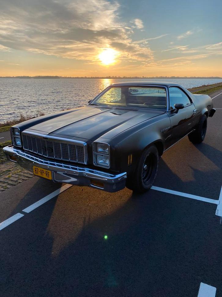 Topstaat '77 Chevrolet El-camino LPG Belastingvrij Zeer mooi, Auto's, Oldtimers, Particulier, Bluetooth, Radio, USB, Chevrolet