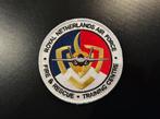 Patch RNLAF Fire & Resque Training Centre, Verzamelen, Militaria | Algemeen, Ophalen of Verzenden, Nederland, Embleem of Badge