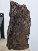 Groot stuk sequoia hout vol met kristalletjes, Ophalen of Verzenden, Mineraal