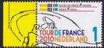 Tour de France 2010-Etappe 16/17 juli 2010-NVPH 2720, Postzegels en Munten, Postzegels | Nederland, Na 1940, Verzenden, Postfris