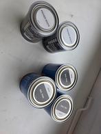 Verf en Primer - 5 Potten waterbasis, Nieuw, Ophalen of Verzenden, Verf, Grijs