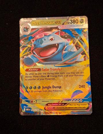 Mega Venusaur EX 003/132  beschikbaar voor biedingen