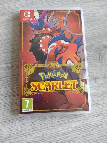 Pokemon Scarlet Nintendo Switch  beschikbaar voor biedingen