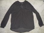 Nette, zwarte damesblouse van HEMA, maat M, Maat 38/40 (M), Zwart, Ophalen of Verzenden, Zo goed als nieuw
