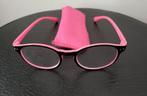 Leesbril Sterkte +2.00 Incusief Hoes, Sieraden, Tassen en Uiterlijk, Zonnebrillen en Brillen | Dames, Ophalen of Verzenden, Roze