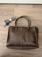 Zebra tas taupe, Ophalen of Verzenden, Gebruikt, Overige kleuren, Handtas