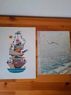 Dms Willem Ruys menukaarten, Ophalen of Verzenden, Gebruikt