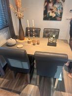Inboedel tafel stoelen tv meubel salontafel vitrinekast zgan, Ophalen of Verzenden