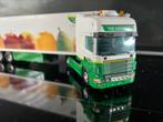 Tekno Dijco Scania topliner met greenery koel oplegger, Hobby en Vrije tijd, Modelauto's | 1:50, Ophalen of Verzenden, Bus of Vrachtwagen