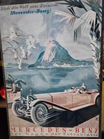 Mercedes-Benz reclame poster, Ophalen, 1980 tot heden, Overige onderwerpen