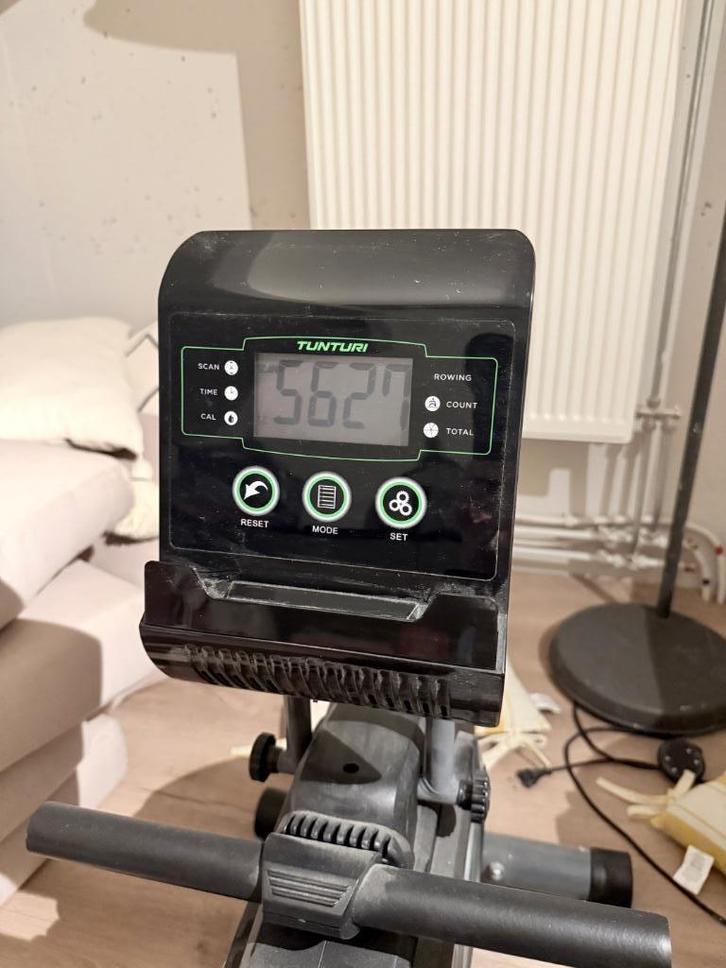 Roeimachine, Sport en Fitness, Fitnessapparatuur, Gebruikt, Roeitrainer, Aluminium, Ophalen