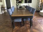Helemaal gave eethoek met acht stoelen, Ophalen of Verzenden, Zo goed als nieuw