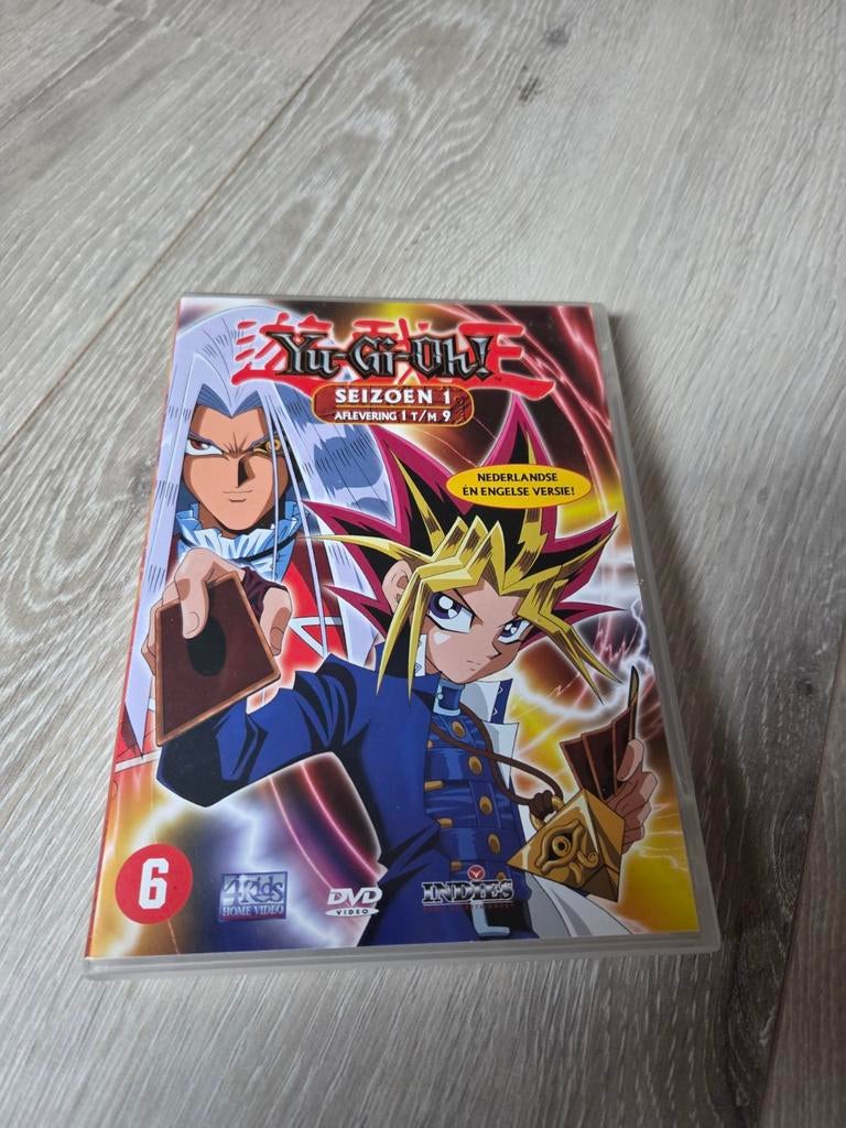 Yu-gi-oh - Seizoen 1 - Aflevering 1 tm 9, Cd's en Dvd's, Vanaf 12 jaar, Ophalen of Verzenden, Zo goed als nieuw, Anime (Japans)