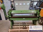 Zetbank 1500x2mm handbediend plaatbewerkingmachine Bombled, Ophalen, Gebruikt