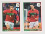 Panini Family stickers Euro 2012; 2x Cristiano Ronaldo, Verzenden, Zo goed als nieuw, Buitenlandse clubs, Poster, Plaatje of Sticker