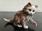 Vaga Britse Langhaar Poes beeldje 10/6 cm H, Verzamelen, Beelden en Beeldjes, Ophalen of Verzenden, Dier