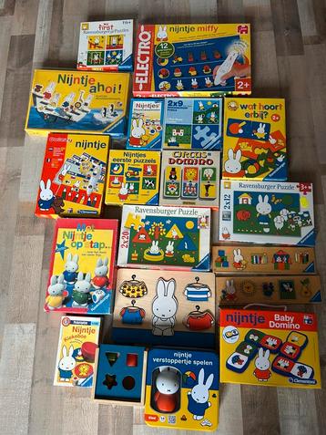 Nijntje puzzels/spelletjes  beschikbaar voor biedingen