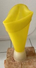 rubberen vaas, Ophalen, Kunststof, Geel, Zo goed als nieuw