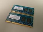 2x 512MB DDR2 Sodimm, Computers en Software, RAM geheugen, Ophalen of Verzenden, DDR2, Laptop, Gebruikt