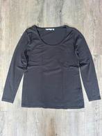 Longsleeve maat L (Miss Etam), Shirt of Top, Ophalen of Verzenden, Zo goed als nieuw, Zwart