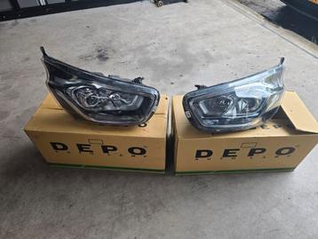 ford transit custom koplampen led (lees beschrijving) beschikbaar voor biedingen