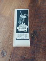 Advertentie van Droste cacao tijd 1939, Ophalen of Verzenden, Zo goed als nieuw, Overige typen