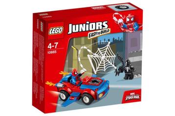Lego Juniors Spider-Man: Spider-car achtervolging 10665 beschikbaar voor biedingen