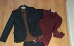 Zwart colbert + 2 blouses maat 158-164, Overige typen, Ophalen of Verzenden, Zo goed als nieuw, Jongen