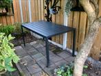 JERSORE TUINTAFEL 140x80 zwart, Tuin en Terras, Tuintafels, Ophalen, Zo goed als nieuw, Rechthoekig