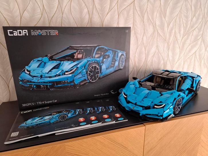 Cada Master Lamborghini 1:8 supercar, Kinderen en Baby's, Speelgoed | Duplo en Lego, Zo goed als nieuw, Lego, Complete set, Ophalen of Verzenden