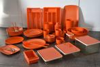 Mepal vintage retro oranje buiten servies 70 - 80', Ophalen of Verzenden, Gebruikt