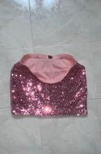 Roze glitter rok rokje L, Kleding | Dames, Rokken, Ophalen of Verzenden, Nieuw, Roze, Boven de knie