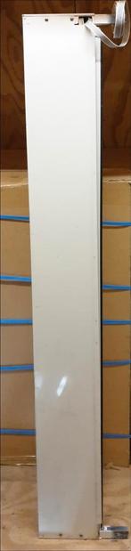 Crème-wit Rolluik Handbediend, Doe-het-zelf en Verbouw, Rolluiken, Gebruikt, 100 tot 150 cm, 100 tot 150 cm, Crème of Beige