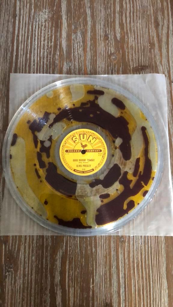 Elvis sun 210,good rockin’ tonight(liquid filled), Cd's en Dvd's, Vinyl | Overige Vinyl, Nieuw in verpakking, 10 inch, Ophalen of Verzenden