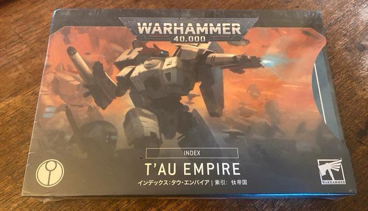 T'au Empire Warhammer 40k 10th Ed. Index - Nieuw!, Hobby en Vrije tijd, Wargaming, Nieuw, Warhammer 40000, Boek of Catalogus, Ophalen of Verzenden